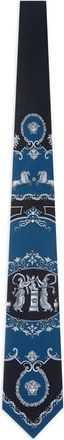 Versace Ties Blu, Nero-Uomo