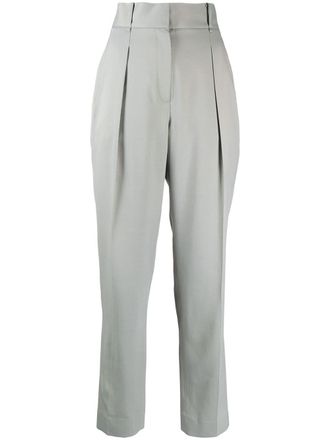 Goodious Broek met toelopende pijpen - Groen
