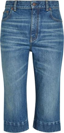Chlo&eacute; Cropped Straight-leg Jeans - Denim - 27 (W27 / UK8-10 / S)
