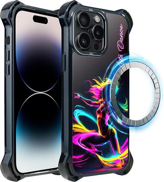 OEM Funda Ibizu Dropguard Ultra Para Iphone 14 Pro Max Con Magsafe, Electromove, Dance Beat