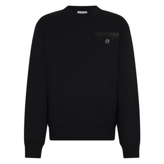 Philipp Plein Hoodies & sweatvesten, Heren, Zwart, 4Xl, Katoen, Sweatshirt Ls