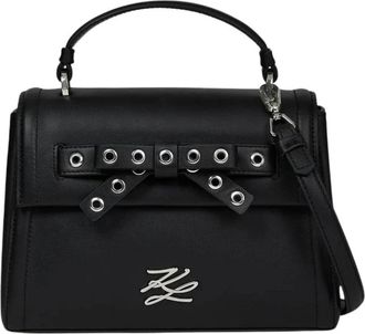 Karl Lagerfeld Kabos Handtas - Dames - Handtassen - Zwart - ONE Size - Tassen