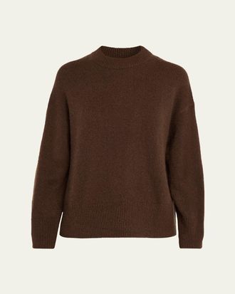 Rails Miranda Cashmere-Silk Crewneck Sweater