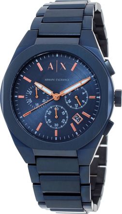 A|X Armani Exchange Sync Chronograph Quartz Blue Dial Mens Watch AX4189
