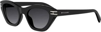 Bulgari 1Qep 5I00A - unisex - Zonnebrillen - Zwart - 51 MM - Accessoires
