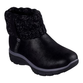 Skechers Slip-ins Easy Going Water-Repellent Boots Black 168033-BLK Womens