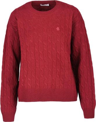 Ballantyne Crew Neck Sweater - Red