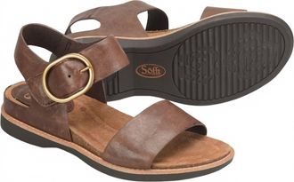 S&ouml;fft Womens Bali Sandals In Cocoa