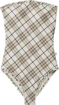 Burberry Costume da bagno a quadri - Toni neutri