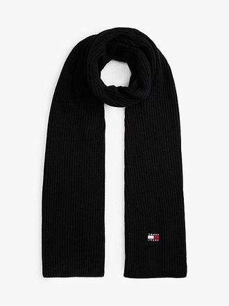 Tommy Hilfiger Heritage Logo Rib-Knit Scarf