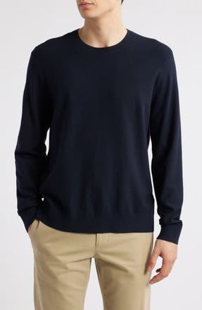 Theory Textured Crewneck Sweater in Baltic at Nordstrom Rack, Size Medium