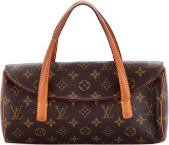 Louis Vuitton Sonatine Handbag Monogram Canvas satchel - Bruin