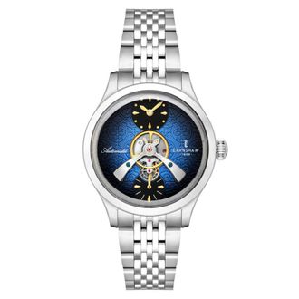 Earnshaw Dalton Automatic Blue Dial Mens Watch ES-8318-33