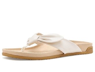 Vionic Eva Womens Sandals Sea Salt Leather : 8.5 W