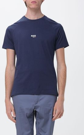 HUGO BOSS T-shirt in cotone con mini logo