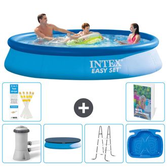 Intex Piscina Easy Set Redonda - 366x76 Cm - 7-piezas S314