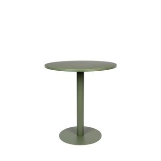 Zuiver Mesa de bistro de metal verde