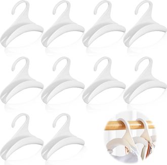 OEM Juego De 10 Ganchos Para Bolsos, Perchas Para Ropa, Ganchos De Pp Para Bolsos, Soportes Para Bolsos, Soportes Para Sombreros, Perchas, Organizadores, 