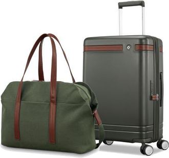 Samsonite Virtuosa Weekender & Carry On 2-Piece Set in Pine Green at Nordstrom