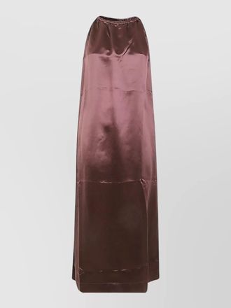 Loulou Studio morene long skirt elastic waistband slit