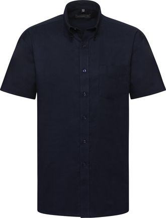 Russell Athletic Russell Collection Heren Oxford Formeel Shirt (Heldere marine)