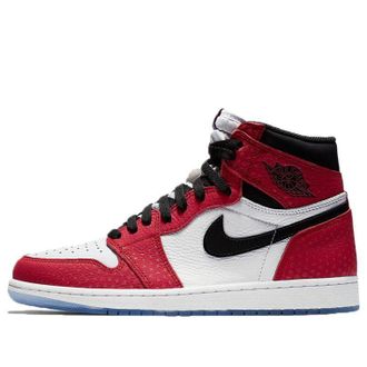 Air Jordan 1 Retro High OG Spider-Man Origin Story 555088-602