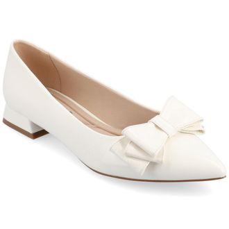 Journee Collection Women & apos;s Ophelia Medium and Wide Width Dress Flats