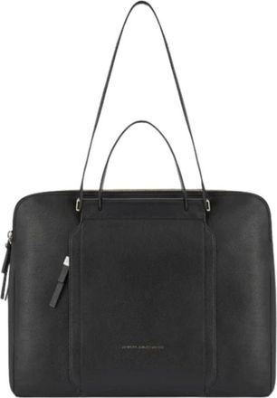 Piquadro Tassen, Heren, Zwart, ONE Size, Katoen, Circle Laptoptas