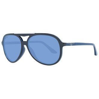 Longines Mens Aviator Sunglasses Classic Style - Dark Blue - One Size