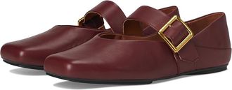 Franco Sarto Oakes Womens Flat Shoes Bordo Red : 5.5 M, Leather