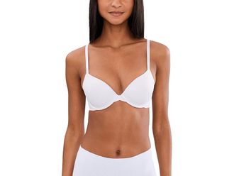 Calvin Klein Underwear Perfectly Fit Lightly Lined Full Coverage Bra Womens Bra Frosty Lilac : 36DDD, Elastane/Nylon