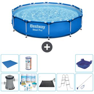 Bestway Piscina Bestway Steel Pro Redonda - 366x76 Cm - 8-piezas S22106