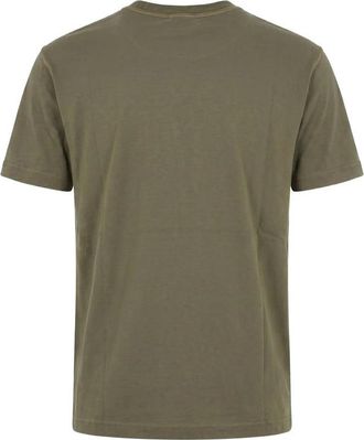 Stone Island Crew Neck Cotton T-Shirt - Green