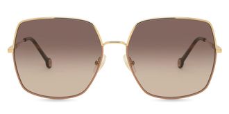 Carolina Herrera HER 0139/S BKU/HA Womens Sunglasses Brown Size 60