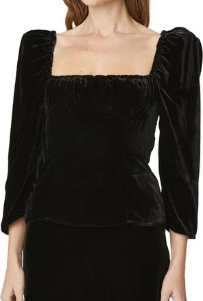 Rhode Resort Ayla Top In Black