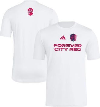 adidas Mens adidas White St. Louis City SC 2025 Jersey Hook AEROREADY T-Shirt at Nordstrom, Size Medium
