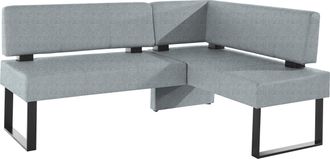 HOME AFFAIRE Eckbank »Oliver mit Metallgestell, Küchenbank« verschiedene Bezüge Cord Esszimmerbank OTTOs Choice