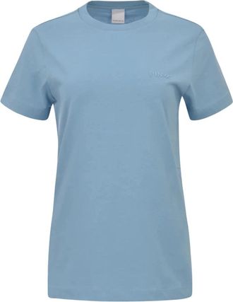 Pinko Start T-shirt - Dames - T-shirts - Blauw - XL - Katoen - Tops
