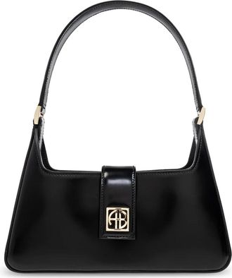 Anine Bing Lou Handtas - Dames - Handtassen - Zwart - ONE Size - Leer - Tassen