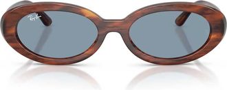 Ray-Ban Sunglasses Rb2223 954/56 Brown Striped/Blue Women