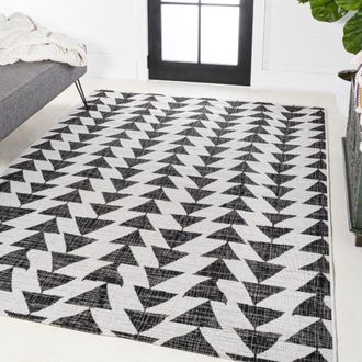 Jonathan Y Designs Andratx Modern Tribal Geometric Indoor/Outdoor Area Rug
