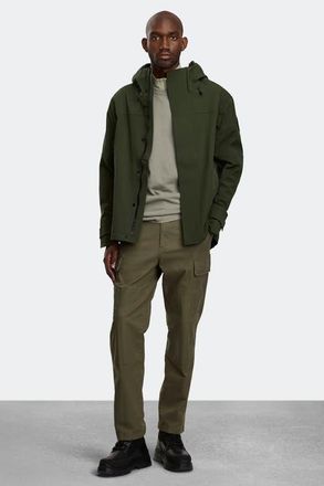 Canada Goose Rupert Rain Jacket Black Label in Moss Khaki at Nordstrom, Size X-Large