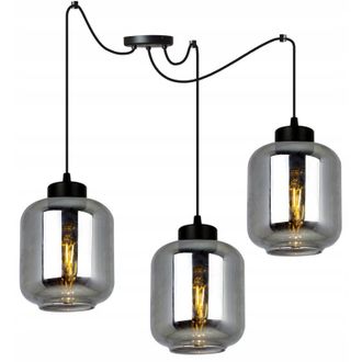 OEM L&aacute;mpara Colgante Moderna Y Elegante Con Pantalla De Cristal