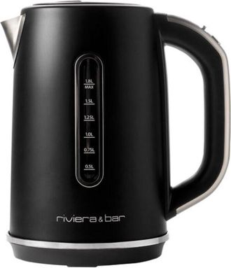 Riviera & Bar Hervidor Inal&aacute;mbrico De 1,8 L Y 2200 W, Negro Satinado. - Bbt669 - Riviera & Bar