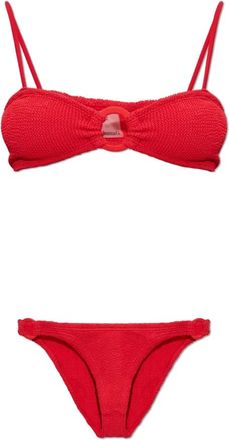 Hunza G Badmode, Dames, Rood, ONE Size, Misty Bikini