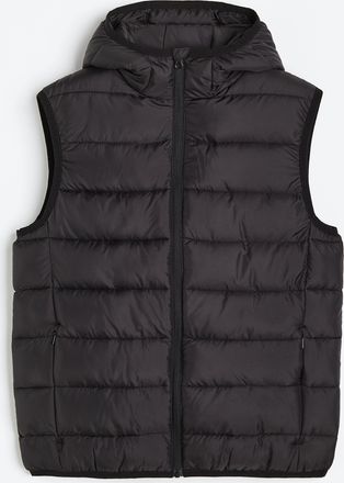 H&M Ultraleichtes Steppgilet - Schwarz