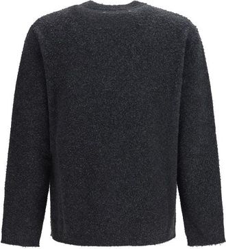 Golden Goose Merino Wool Crew Neck Sweater - Gray