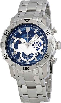 Invicta Pro Diver Chronograph Blue Dial Mens Watch 22764