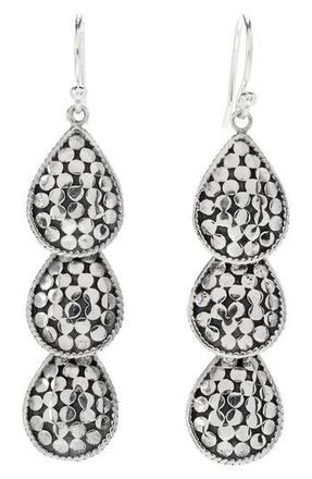 Samuel B. Dots Teardrop Earrings in Silver at Nordstrom Rack