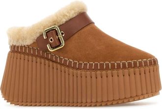 Chlo&eacute; Nama Slipper - Brown